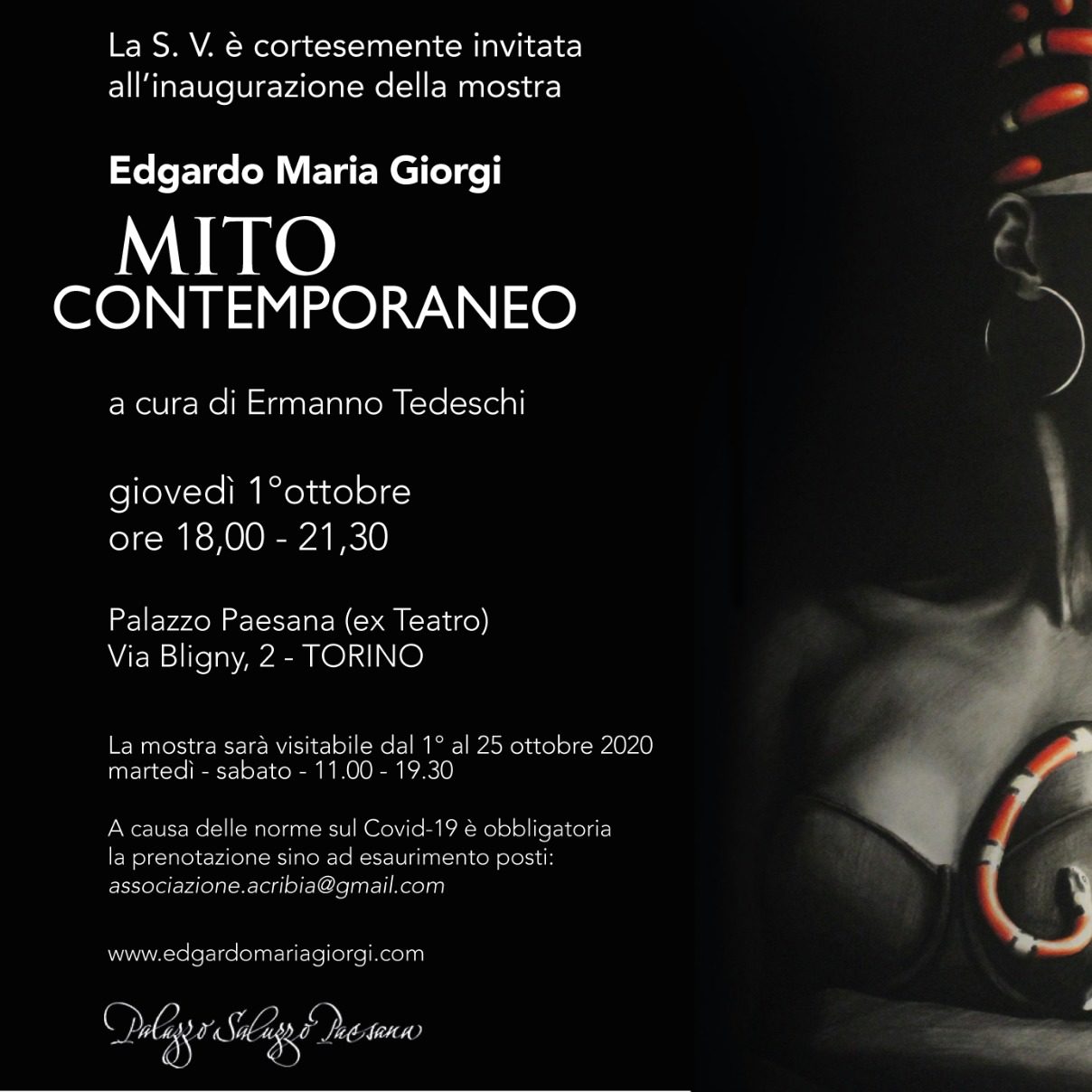 Edgardo Maria Giorgi – “Mito Contemporaneo”