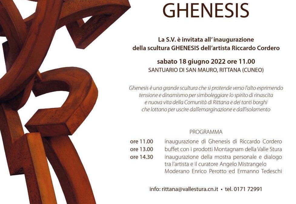 “GHENESIS” di R. Cordero – Rittana (CN)