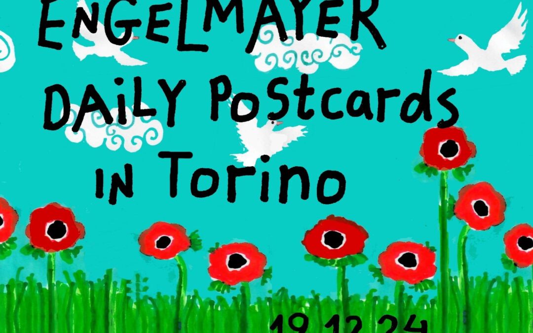 “Daily Postcard: arte e attivismo” di  Zeev Engelmayer – Torino